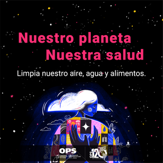 Postal de redes sociales - Nuestro planeta, nuestra salud
