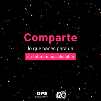 Postal de redes sociales - Comparte lo que haces para un futuro más saludable