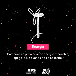 Postal de redes sociales - Energía