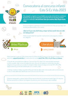 Convocatoria concurso intantil "Esto sí es Vida"