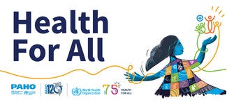 Web banner: Health For All (white)