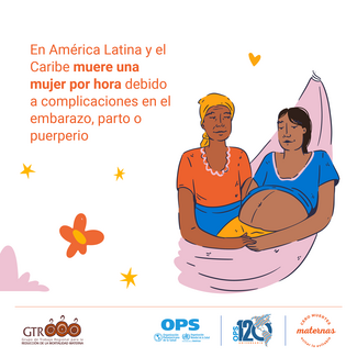 Tarjeta de Instagram: Cero muertes maternas. Evitar lo evitable.