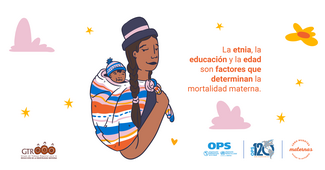 Tarjeta de Linedin: Cero muertes maternas. Evitar lo evitable.