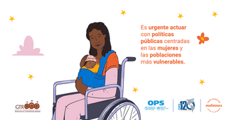 Tarjeta de Linedin: Cero muertes maternas. Evitar lo evitable.