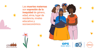 Tarjeta de Linedin: Cero muertes maternas. Evitar lo evitable.