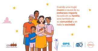 Tarjeta de Linedin: Cero muertes maternas. Evitar lo evitable.