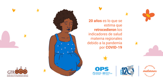 Tarjeta de Twitter: Cero muertes maternas. Evitar lo evitable.