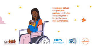 Tarjeta de Twitter: Cero muertes maternas. Evitar lo evitable.