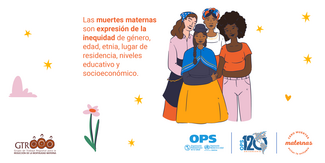 Tarjeta de Twitter: Cero muertes maternas. Evitar lo evitable.