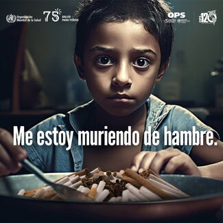 Hasta un niño sabe que necesitamos alimentos, no tabaco