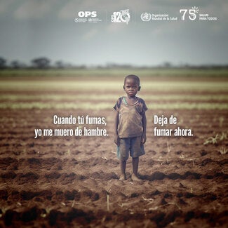 El mundo necesita más alimentos, no tabaco. 