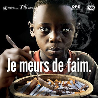 Même un enfant sait que nous avons besoin de nourriture et non de tabac.