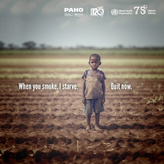 The world needs more food not tobacco. 