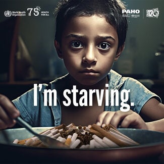 Even a child knows we need food not tobacco. 