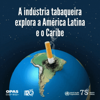 A indústria do tabaco explora a América Latina e o Caribe.