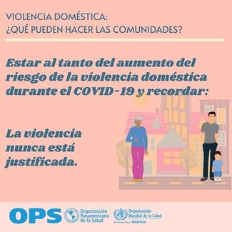La violencia nunca está justificada