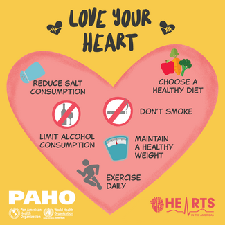 Love your heart: healthy habits