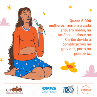 Cartões para Instagram: Zero Mortes Maternas. Evitar o evitável