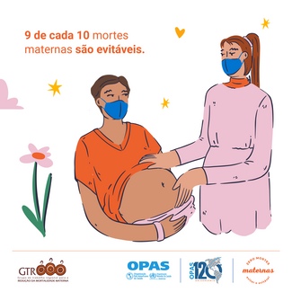 Cartões para Instagram: Zero Mortes Maternas. Evitar o evitável