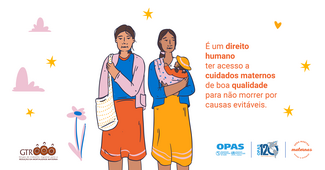 Cartões para Linkedin: Zero Mortes Maternas. Evitar o evitável