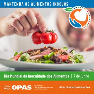 Mantenha os alimentos inócuos