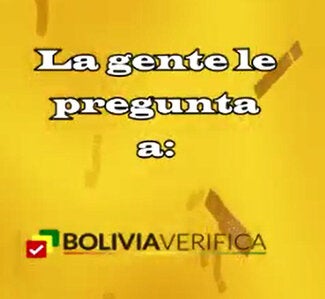 Videos cortos para las redes sociales de la serie Bolivia verifica