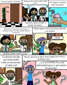 ​  Historieta interior