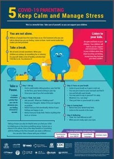 Keep calm and manage stress