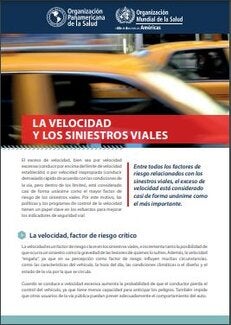 La Velocidad y los siniestros viales
