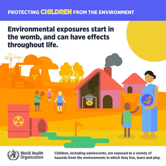 Infographic: Protecting children from environment