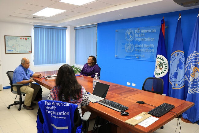 Handing Over of Items to MoH