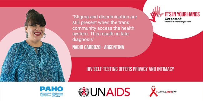 Trans woman speaks about HIV stigma 