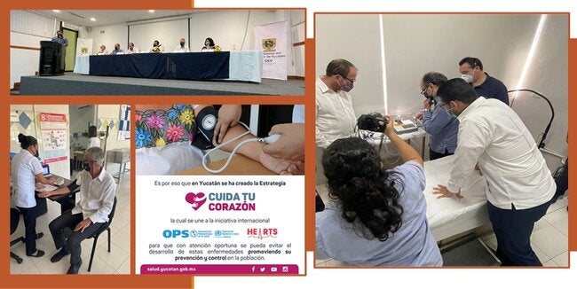 HEARTS Americas y Kaláant a puksi’ik’al estrategias integradas en Yucatán – OPS/OMS