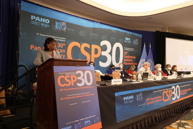 30th Pan American Sanitary Conference ends with regional agreements to improve pandemic preparedness and recover progress towards SDGs thumbnail