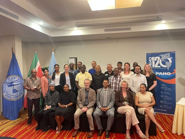 PAHO facilitates successful kick-off meeting for Intra Action Review for the COVID-19 pandemic in Suriname – PAHO/WHO
