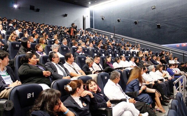 Kino i zdrowie łączą się na specjalnym pokazie w Mexico City – PAHO/WHO