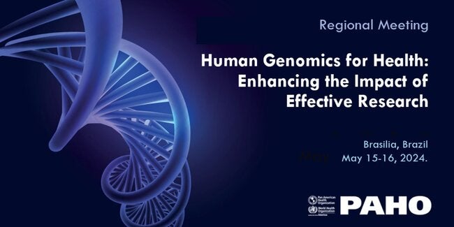 PAHO/WHO to convene regional meeting on human genomics for health