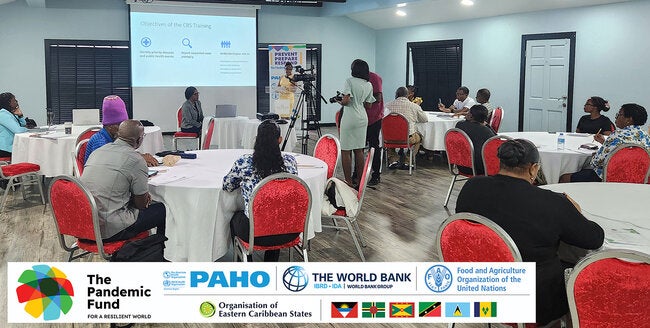 Saint Lucia advances public health preparedness with Event-Based Surveillance training for community volunteers