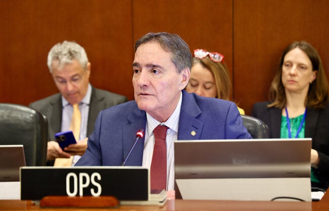 PAHO Director presents 2025 Annual Report to OAS Permanent Council
