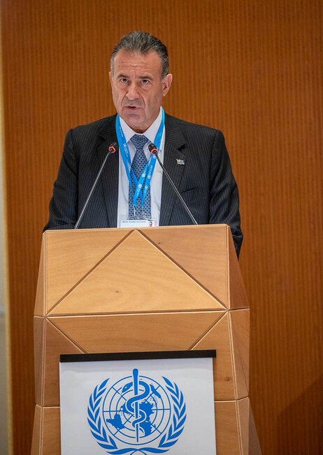 Minister of Health of Uruguay, Daniel Salinas