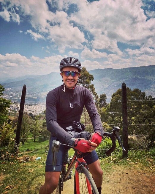 Aaron Zea, leads an active live despite his HIV diagnosis.