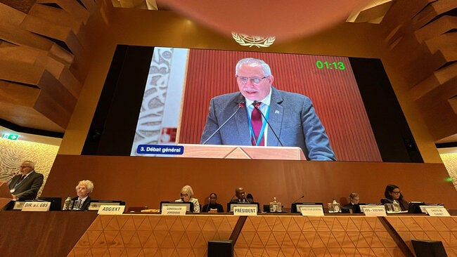 Carlos Saenz, Secretary General of the Nicaraguan Ministry of Health