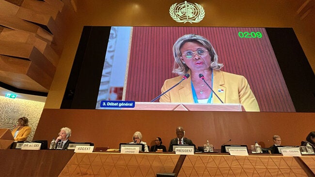 Ivette Berrio, Panama’s Vice Minister of Health