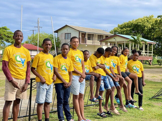 110 students from two schools in Belize received information about Covid-19 from young spokespersons who were trained by the Nubeytinu Dangriga Youth Group.