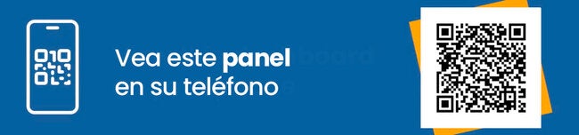 Banner de acceso al tablero en el dispositivo movil
