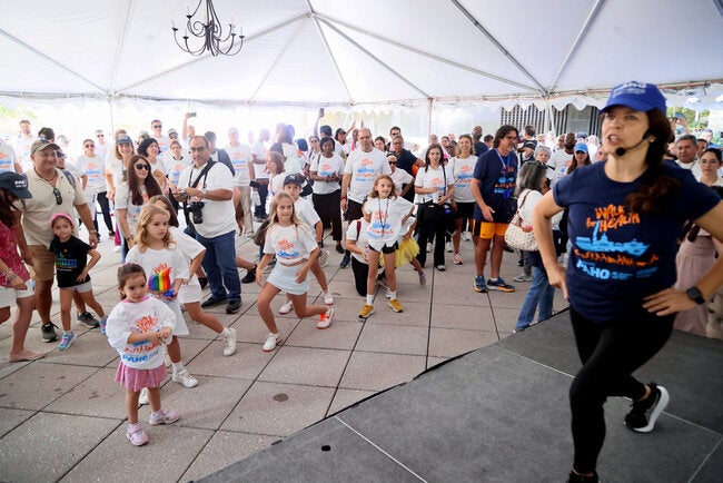 Calentamiento previo a la caminata