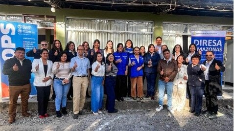 Participantes de la DIRESA AMAZONAS