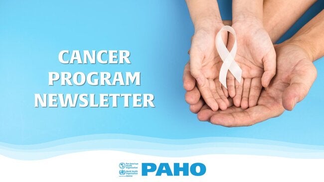horizontal banner for the cancer newsletter