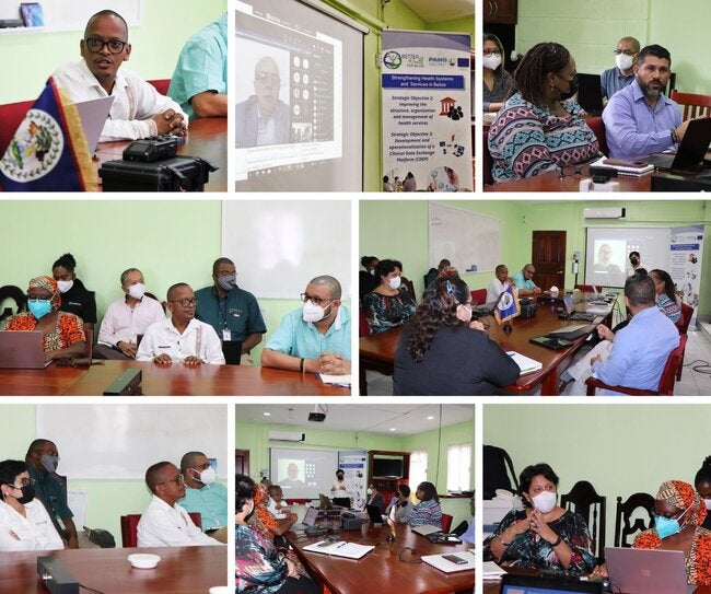 CDEP meeting with MoHW and stakeholders in Belize