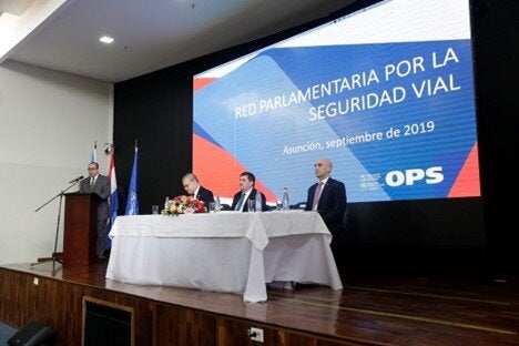 Inauguración de la primera reunión de la Red Parlamentaria de América para la Seguridad Vial